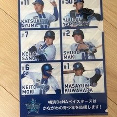 【kidsサイズ】新品未使用品　横浜ベイスターズ　　kids Star Night SPユニフォーム⭐️の画像
