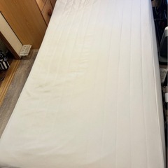 無印良品の脚付マットレス　シングルの画像