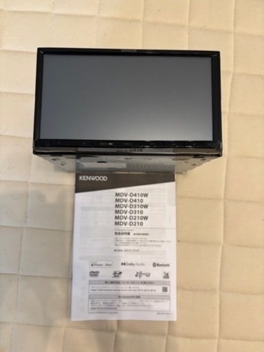 【美品30,000円】2023年製KENWOOD MDV-D310 ワンセグカーナビ良品です！