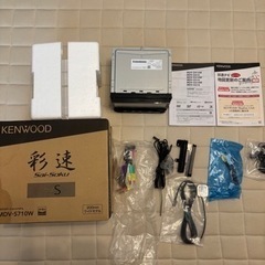 【美品30,000円】2023年製KENWOOD MDV-D310 ワンセグカーナビ良品です！の画像