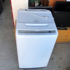 美品❗️2021年製 HITACHI ビートウォッシュ  7kg洗い  BW-V70FE8の画像