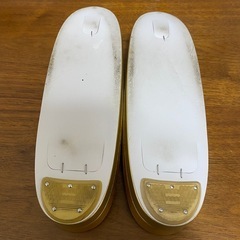 婚礼用の草履　ゴールド　金の画像