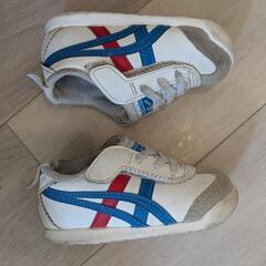 【最終値下げ】Onitsuka Tigerキッズシューズの画像