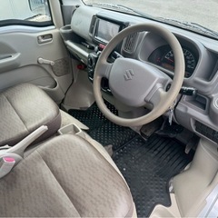 🉐【支払い総額30万円】車検令和9年2月25日H27年   スズキ　エブリィバン　PAハイルーフ　ルーフキャリア　スモークフィルム　集中ドアロック　記録簿5枚　調子良好！の画像