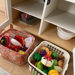 お譲り先決まりました※ IKEAおままごとキッチンの画像