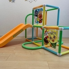 アンパンマン  ジャングルジム　滑り台の画像