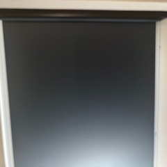 ロールカーテン　ブラック　幅1350mm 丈1800mmの画像