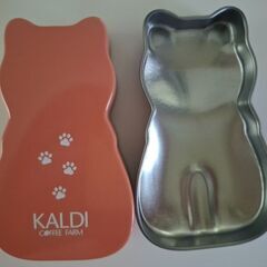 KALDI　ミニネコ缶の画像