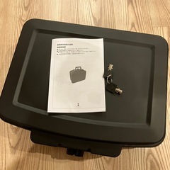 美品　家庭用手提耐火金庫 の画像
