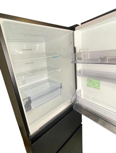 冷蔵庫　高年式　2024年製　TOSHIBA 326L 東芝 冷蔵庫 326L 右開き 3ドア 幅60cm スッキリ収納3段冷凍室