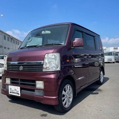 総額29.8万円 スズキ エブリィワゴン PZターボ 車検9年2月 キーレス 9万キロ台 左パワスラ ナビ ワンセグ Bluetoothオーディオ ETCの画像