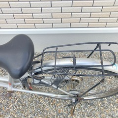自転車　ママチャリの画像