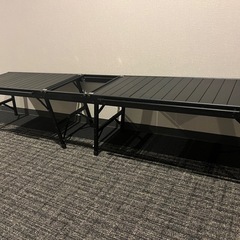 【中古】ON WAY/アウトドアテーブル3点セットの画像