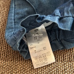 キッズ④  アリスワンピース　ショートパンツ　100  2枚セットの画像