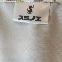 【美品】スミノエ 小鳥のカフェカーテン 調節可能フック付き 一枚 135×100の画像