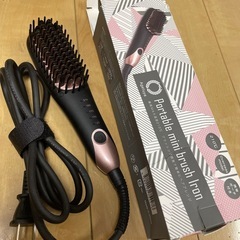 ポータブルミニヘアブラシアイロンの画像