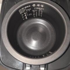 炊飯器本炭釜3合炊きの画像