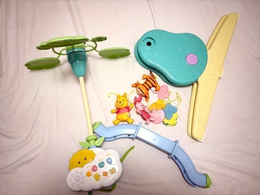 【美品】プーメリー ベビー用品 ベビージム Amazon.co.jp: 6WAYジムにへんしんメリー : ベビー＆マタニティ