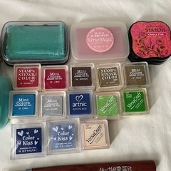 クラフトパンチ　消しゴムハンコ　スタンプ　セットの画像