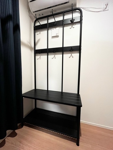 IKEA ニーポーセン カバン洋服ラック