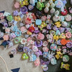 デコパ、サンリオ、キャラクター色々の画像