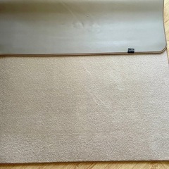 MUTE ラグタイプ　ホワイトベージュ　カーペット 150×200cm 防音の画像