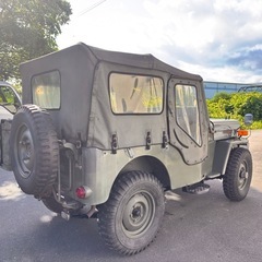 三菱ジープ車検令和7年10月年式昭和45年距離13700kmの画像
