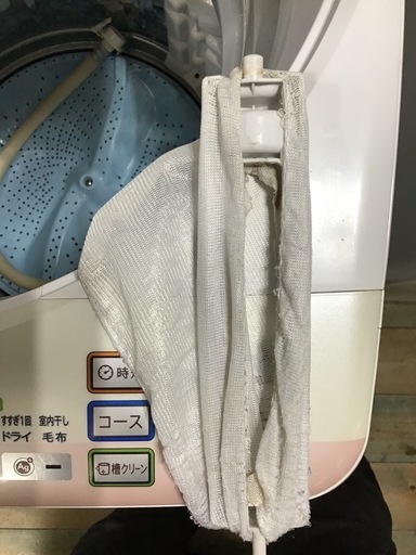 ●販売終了●SHARP     8.0k洗濯機　2015年製　中古品　※ネット補修あり ○販売終了○SHARP 8.0k洗濯機 2015年製 中古品 ※ネット補修あり