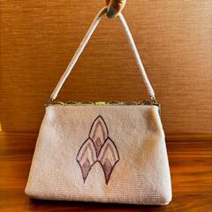 手提げバッグ　ビーズ刺繍　の画像