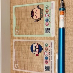 ちいかわパーク　ノベルティ　特典　クリアカード　ステッカー　限定の画像