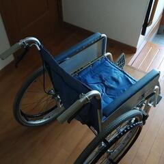 　車椅子　折り畳みの画像