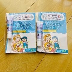 子ども用　歯磨きフッ素ジェル①の画像