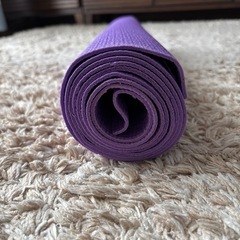 ヨガマット　紫の画像