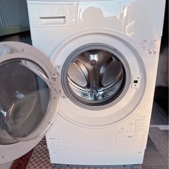 【高年式・美品】IRIS OHYAMA ドラム式洗濯機 FLK842Z-W【大阪府内配送設置無料✨】の画像