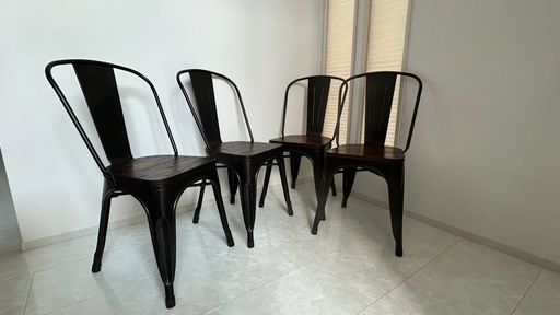 ダイニングチェア 椅子 4脚セット