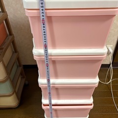 収納チェスト　4段　キャスター付きの画像