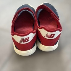 New Balance ネイビー/レッド マリンシューズ 水陸両用 23cmの画像