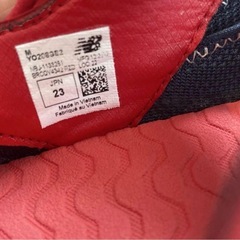 New Balance ネイビー/レッド マリンシューズ 水陸両用 23cmの画像