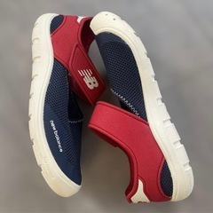 New Balance ネイビー/レッド マリンシューズ 水陸両用 23cmの画像