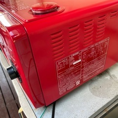 引き渡し決定しました　SHARP ヘルシオ グリエ オーブンレンジ レッドの画像