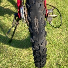 【引き渡し調整中】無料　子供用自転車　リアパンクの画像