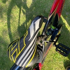 【引き渡し調整中】無料　子供用自転車　リアパンクの画像