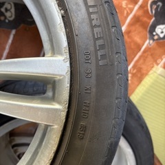 BMW純正アルミ付タイヤの画像