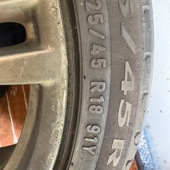 BMW純正アルミ付タイヤの画像