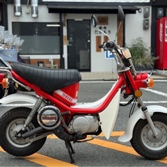 【超低走行•程度良好】YAMAHA チャッピー50 チェーン新品 希少車 【全国陸送可能】の画像