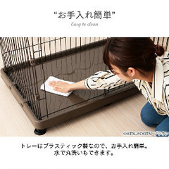 【値下げしました！美品】ペットゲージ、ペットサークルの画像