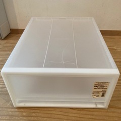 ジャンク　無印　収納ケース　の画像