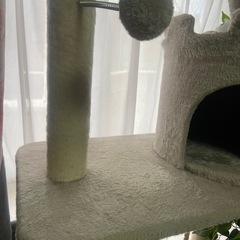 キャットタワー美品の画像