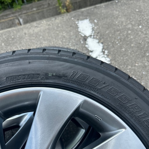 トヨタ純正ホイール＋ヨコハマタイヤ　4本セット