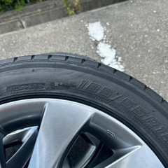 トヨタ純正ホイール＋ヨコハマタイヤ　4本セットの画像
